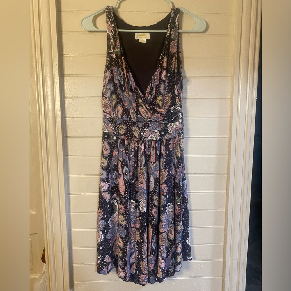 Maeve v neck dress